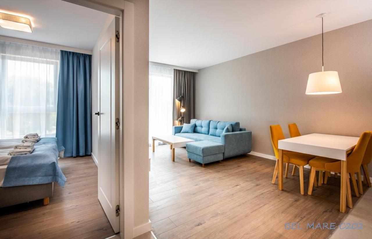 Bel Mare Apartament C202 Parking Gratis 米兹多洛杰 外观 照片